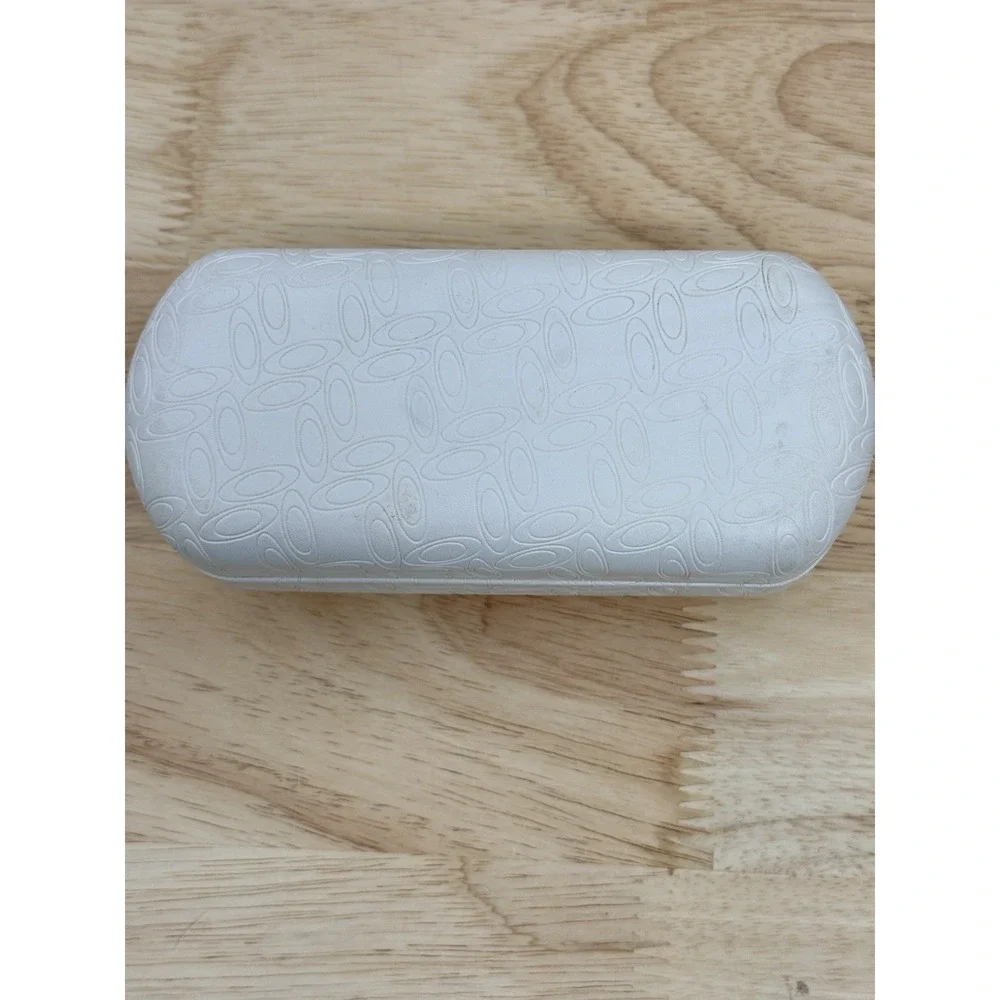 Oakley White‎ Hard Shell Sunglasses Case Clamshell Eyeglass Protective